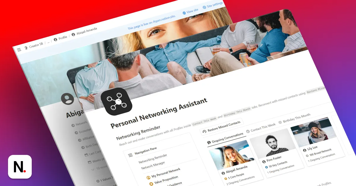 Personal Networking Assistant